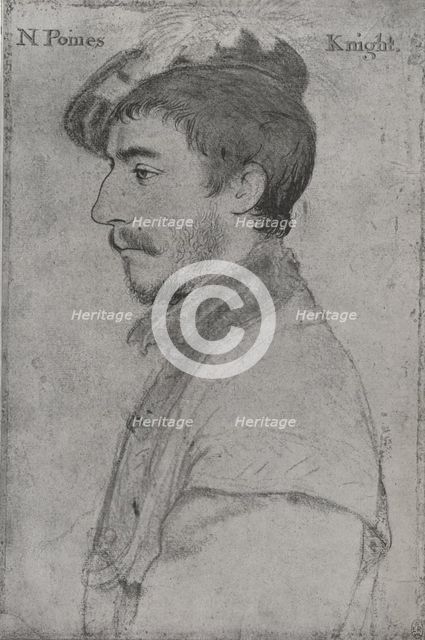 'Sir Nicholas Poyntz', c1533-1543 (1945). Artist: Hans Holbein the Younger.