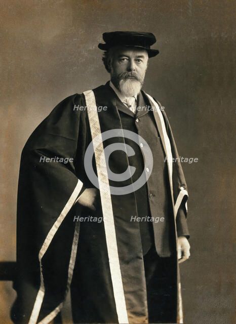 Sir Oliver Joseph Lodge. Creator: Henry Joseph Whitlock.