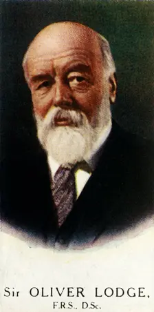 Sir Oliver Lodge, F.R.S., D.Sc. 1927. Creator: Unknown