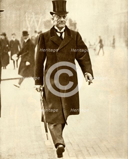 Sir Austen Chamberlain, 1921, (1935). Creator: Unknown.
