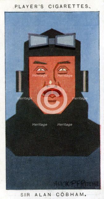 Sir Alan Cobham, British pioneer aviator, 1926. Artist: Alick P F Ritchie