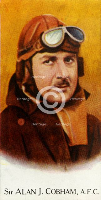'Sir Alan J. Cobham, A.F.C'., 1927. Creator: Unknown.