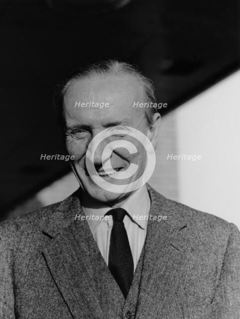 Sir Alec Issigonis, (c1970?). Artist: Unknown