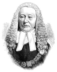 Sir Alexander Cockburn, Lord Chief Justice of England, (late 19th century)