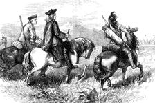 Sir Alexander Cuming on his way to visit the Cherokees, South Carolina, c1730 (c1880)