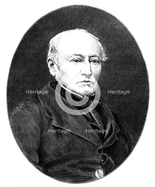 Sir Alexander James Edmund Cockburn, (1802-1880), Lord Chief Justice. Artist: Unknown