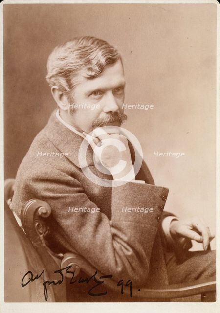 Sir Alfred East, R.A.; Alfred East, c1899. Creator: Elliott & Fry.