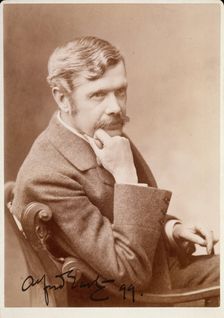 Sir Alfred East, R.A.; Alfred East, c1899. Creator: Elliott & Fry