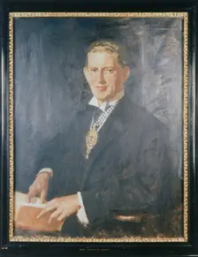 Sir Angus Newton Scott 1932. Artist: Wilfred Gabriel de Glehn