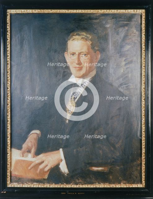 'Sir Angus Newton Scott', 1932. Artist: Wilfred Gabriel de Glehn
