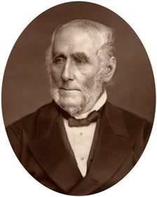 Sir Anthony Cleasby, judge of the High Court of Justice, 1880.Artist: Lock & Whitfield