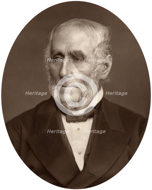 Sir Anthony Cleasby, judge of the High Court of Justice, 1880.Artist: Lock & Whitfield