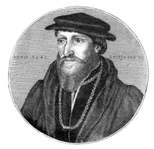 Sir Anthony Denny, courtier of Henry VIII. Creator: Unknown
