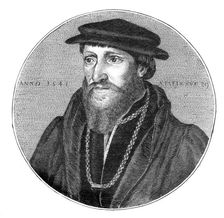 Sir Anthony Denny, courtier of Henry VIII. Creator: Unknown