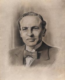 Sir Archibald Sinclair, 1st Viscount Thurso, between 1939 and 1946. Creators: Central Office of Information, Edward Ardizzone