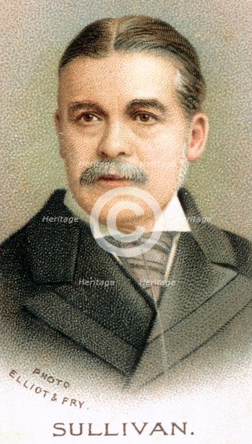 Sir Arthur Seymour Sullivan (1842-1900), English composer, 1912. Artist: Unknown