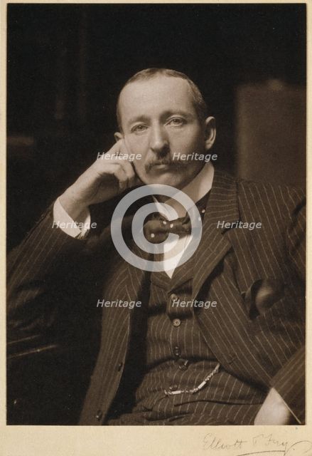 Sir Arthur Stockdale Cope, R.A., late nineteenth century. Creator: Elliott & Fry.