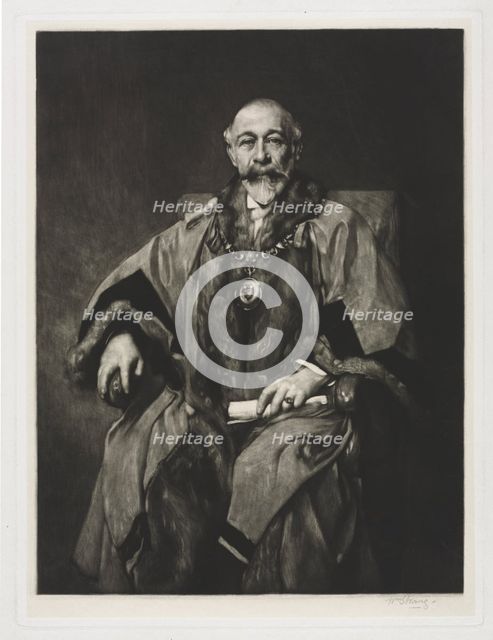 Sir Bartle Frère. Creator: William Strang (British, 1859-1921).