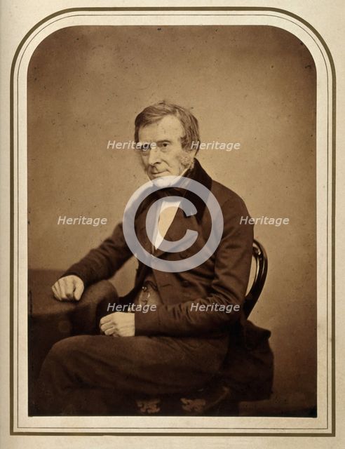 Sir Benjamin Collins Brodie, c1850s. Creator: Maull & Polyblank.