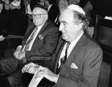 Sir Bill Cotton, former president of the Royal Television Society, 1990