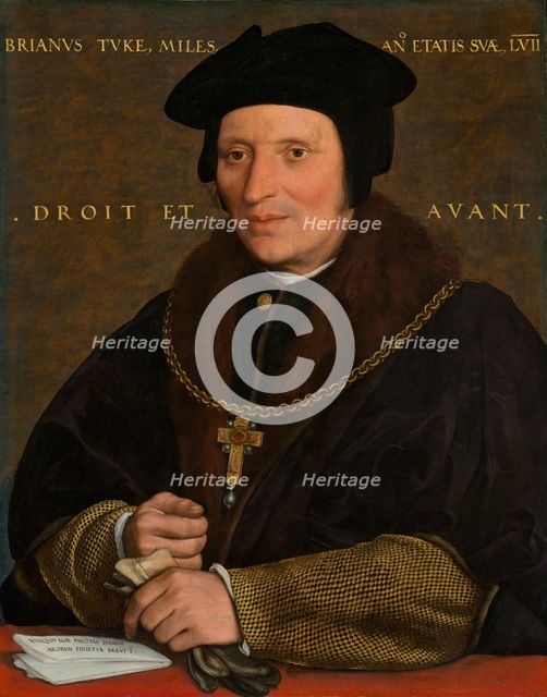 Sir Brian Tuke, c. 1527/1528 or c. 1532/1534. Creator: Hans Holbein the Younger.