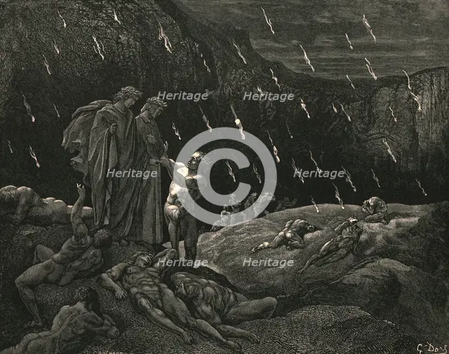 "Sir! Brunetto! And are ye here?", c1890. Creator: Gustave Doré.