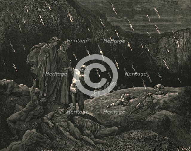 "Sir! Brunetto! And are ye here?", c1890. Creator: Gustave Doré.