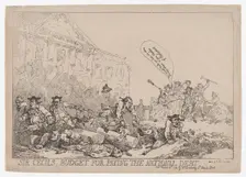Sir Cecil's Budget For Paying The National Debt , March 30, 1784., March 30, 1784. Creator: Thomas Rowlandson