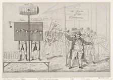 Sir Cecil Wray in the Pillory, May 7, 1784., May 7, 1784. Creator: Thomas Rowlandson