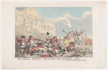 Sir Cecils Budget For Paying The National Debt , March 30, 1784., March 30, 1784. Creator: Thomas Rowlandson