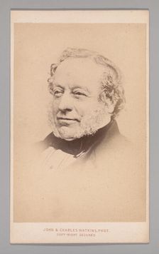 Sir Charles Barry, 1860s. Creator: John & Charles Watkins