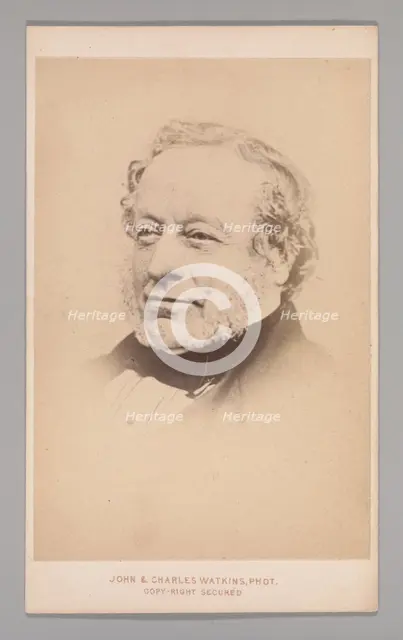 Sir Charles Barry, 1860s. Creator: John & Charles Watkins.