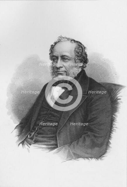 Sir Charles Barry, British architect, c1840 (1878). Artist: Unknown.