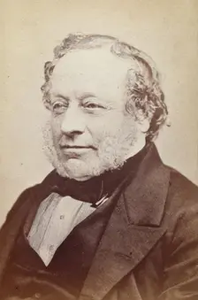 Sir Charles Barry, R.A., c1856-1875. Creator: John Watkins