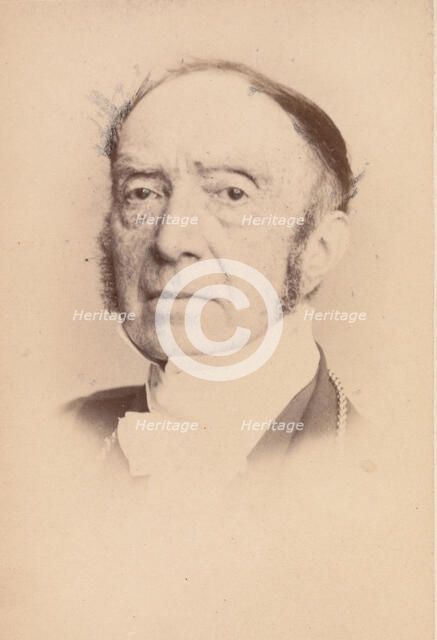 Sir Charles Lock Eastlake, 1860s. Creator: John & Charles Watkins.