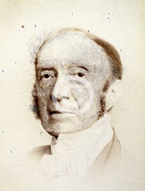 Sir Charles Lock Eastlake, P.R.A., c1856-1875. Creator: John Watkins.