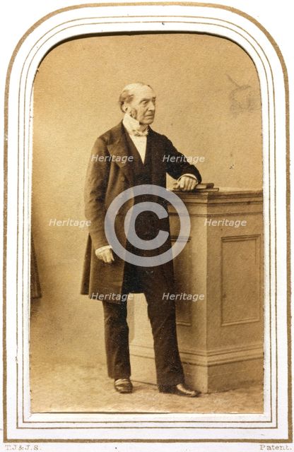 Sir Charles Lock Eastlake PRA, 1850s. Creator: Caldesi, Blanford & Co..