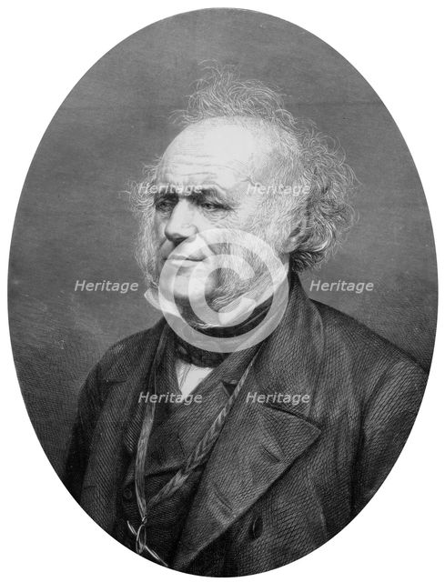 Sir Charles Lyell, 1st Baronet, Scottish lawyer and geologist, 1875. Artist: Unknown