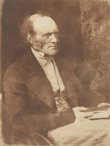 Sir Charles Lyell - Geologist, 1843-47. Creators: David Octavius Hill, Robert Adamson, Hill & Adamson