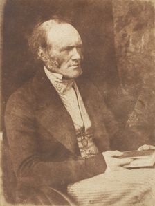 Sir Charles Lyell - Geologist, 1843-47. Creators: David Octavius Hill, Robert Adamson, Hill & Adamson