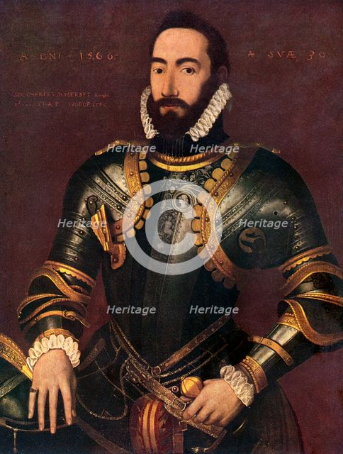 Sir Charles Somerset, 20th century. Artist: Unknown