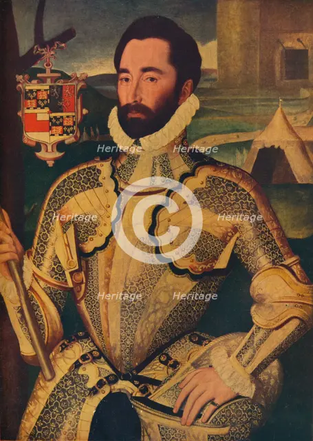 'Sir Charles Somerset', c1566. Artist: George Gower.