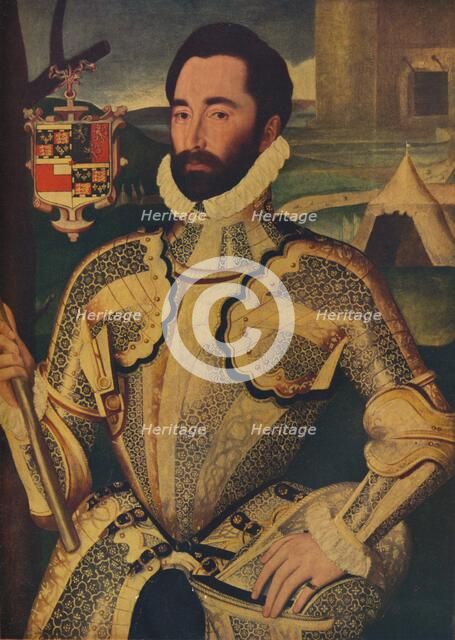 'Sir Charles Somerset', c1566. Artist: George Gower.
