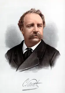 Sir Charles Santley, English vocalist, c1890.Artist: Cassell, Petter & Galpin