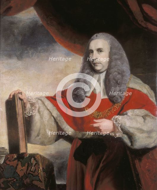 Sir Charles Pratt. 1764. Artist: Sir Joshua Reynolds