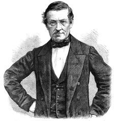 Sir Charles Wheatstone, professor of Experimental Philosophy, King's College, 1868. Creator: Unknown