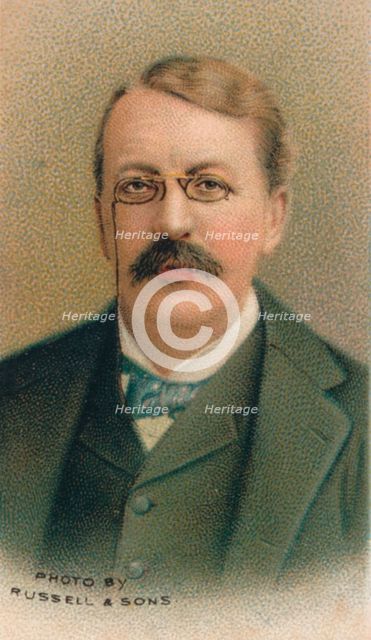 Sir Charles Villiers Stanford (1852–1924), Irish composer, music teacher, and conductor, 1911. Artist: Unknown