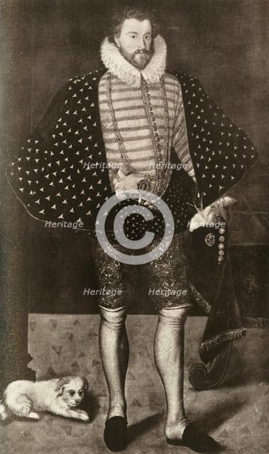 'Sir Christopher Hatton', (1909). Artist: Unknown.