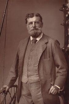 Sir Christopher Teesdale c1891. Artist: W&D Downey