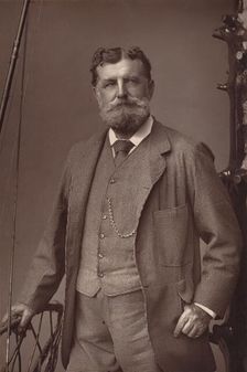 Sir Christopher Teesdale c1891. Artist: W&D Downey